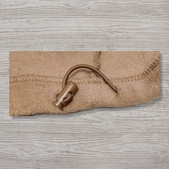 Columbia blue & tan fleece zippered jacket, size XL EUC - Picture 3 of 6